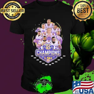 Sec champions 2019 LSU Tigers football team shirt
