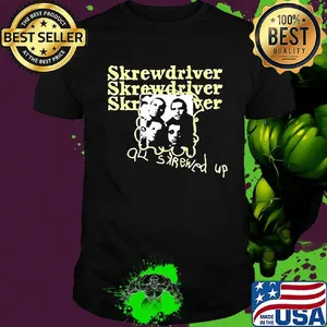 Skrewdriver all skrewed up shirt