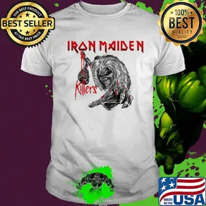 Skull iron maiden killers shirt
