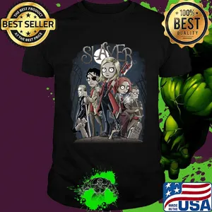 Slayer band members nightmare moon shirt