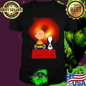Snoopy and charlie brown see the sunset shirt