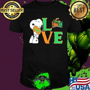 Snoopy hug heart love florida a&m university shirt