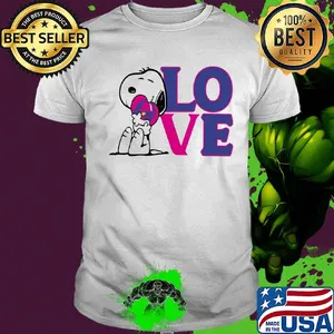 Snoopy hug heart love taco bell shirt