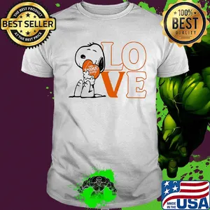 Snoopy hug heart love the home depot shirt