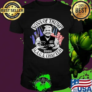 Sons of Trump M.A.G.A chapter 2020 American flag shirt