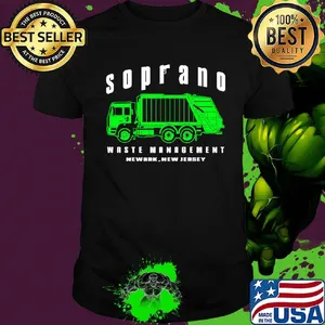 Soprano waste management newark new jersey shirt