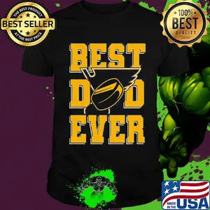 St. louis blues best dad ever happy father's day shirt