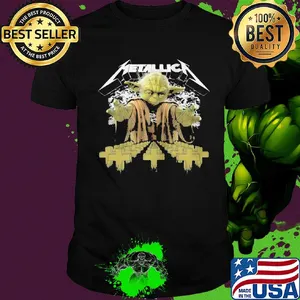 Star wars master yoda metallica jesus shirt