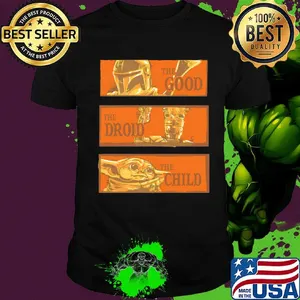 Star wars the good the droid the child shirt