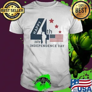 Statue of liberty america happy 4th july independence day shirt