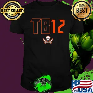 Tb tom brady 12 skull shirt