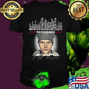 Thank you for the memories avicii shirt