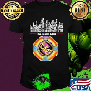Thank you for the memories electric light orchestra shirt