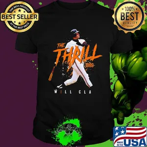 The thrill 1989 will-clark san francisco baseball shirt