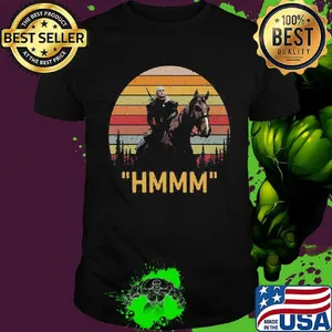 The witcher henry cavill hmmm vintage retro shirt