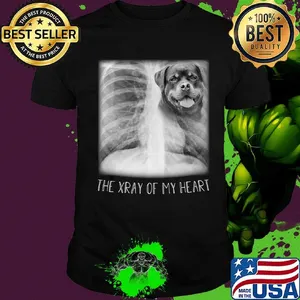 The Xray Of My Heart Dog Shirt