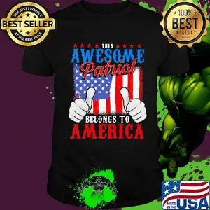 This awesome patriot belongs to american flag independence day shirt