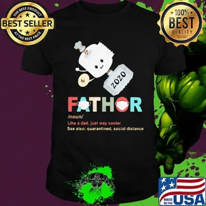 Toilet paper 2020 fathor noun like a dad just way cooler shirt