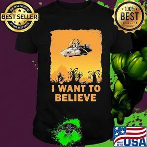 Ufo rick and morty i want to believe shirt
