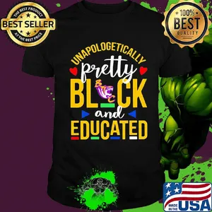 Unapologetically pretty black and educated benedict college athletics styles 90's shirt