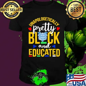 Unapologetically pretty black and educated voorhees college heart styles 90's shirt