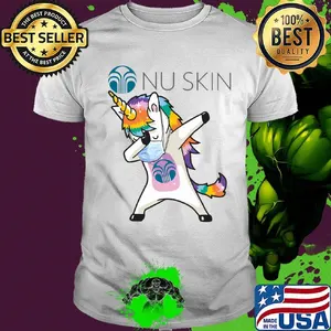 Unicorn wear mask nu skin shirt