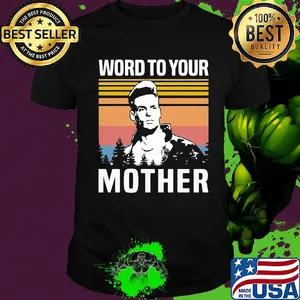 Vanilla ice word to your mother vintage retro shirt
