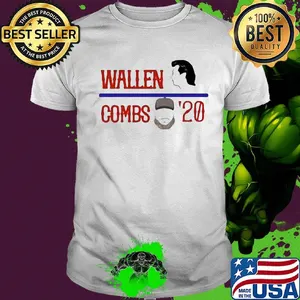 Wallen combs 2020 american shirt