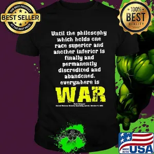 War Haile Selassie Speech Shirt