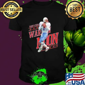 Warren no.1 houston football moon shirt