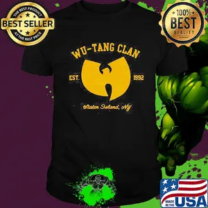 Wu-tang clan est. 1992 staten island new york shirt