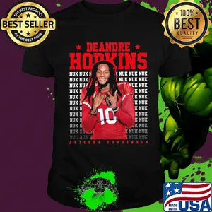 10 deandre hopkins arizona cardinals football team player shirt