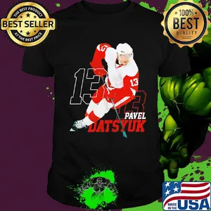 13 pavel datsyuk detroit red wings shirt