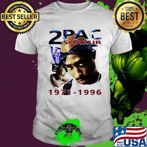 2pac shakur rapper 1971 1996 shirt