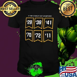 6 time stanley cup champions shirt