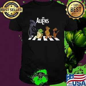 Abbey Road The Aliens shirt