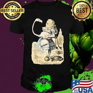 Alice in wonderland and goose vintage shirt