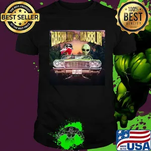 Alien and parrot babblin and dabblin shirt