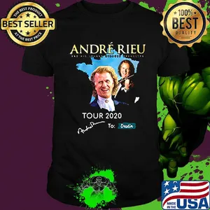 Andre rieu tour 2020 to dustin signature shirt