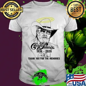 Angel charlie daniels 1936 2020 thank you for the memories signature shirt
