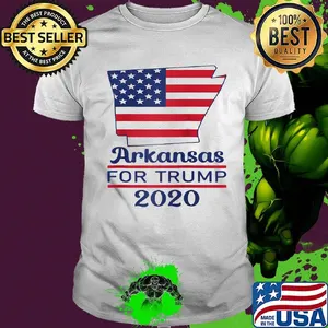 Arkansas for donald trump 2020 flag shirt