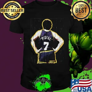 Atlanta hawks pete maravich throwback adidas pistol shirt