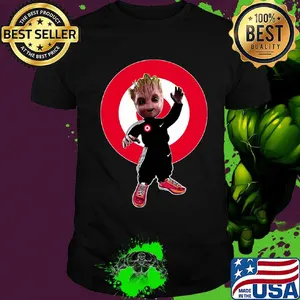 Baby groot target logo shirt