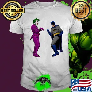 Batman vs. The joker split shirt