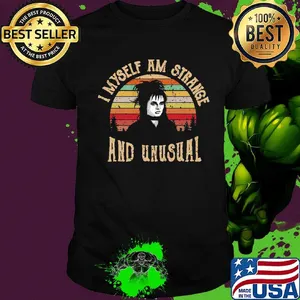 Beetlejuice lydia deetz winona ryder i myself am strange and unusual vintage retro shirt