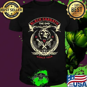 Black sabbath death the end obey world tour shirt