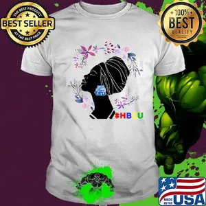 Black woman texas southern university hbcu flowers shirt