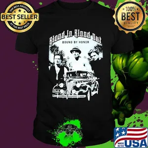 Blood in blood  out bound by honor shirt