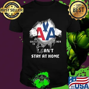 Blood insides american airlines covid-19 2020 i can't stay at home shirt