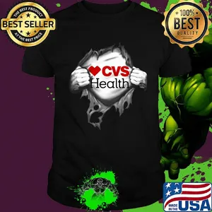 Blood insides cvs health shirt